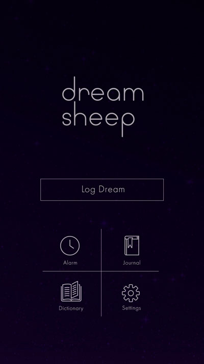 Dream Sheep Home Screen
